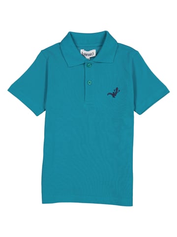 lamino Poloshirt turquoise