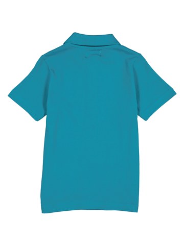 lamino Poloshirt in Türkis