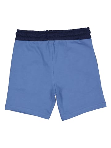 lamino Sweatshorts in Blau/ Dunkelblau