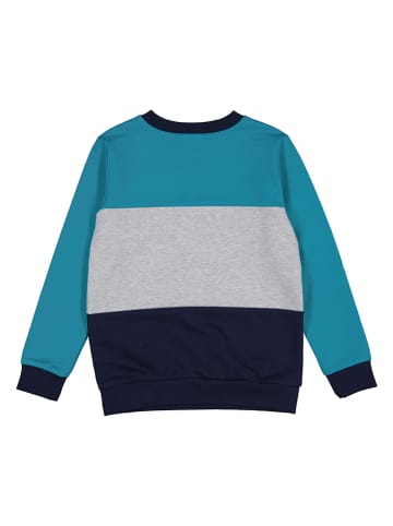 lamino Sweatshirt blauw/grijs/donkerblauw