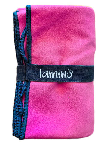 lamino Badetuch in Pink - (L)130 x (B)80 cm