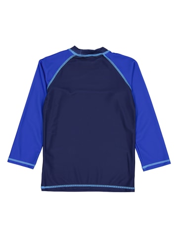 lamino Zwemshirt donkerblauw/blauw