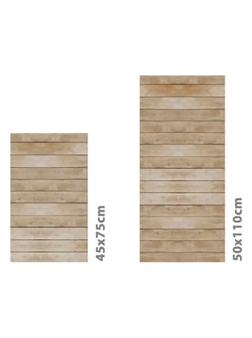 Selecta Stor Softvinyl-Teppich in Hellbraun