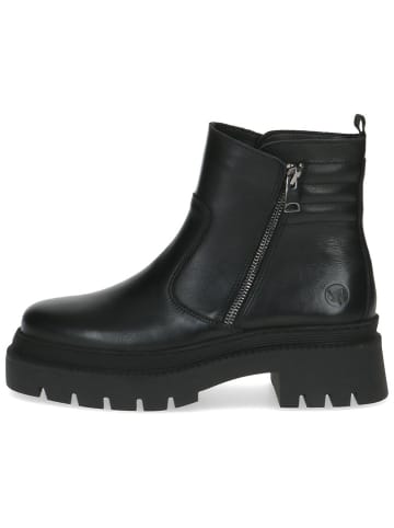 Caprice Leren boots "Anny" zwart