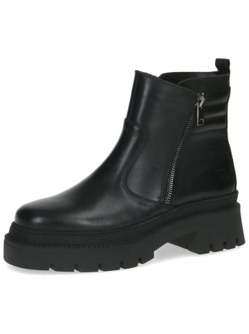 Caprice Leren boots "Anny" zwart