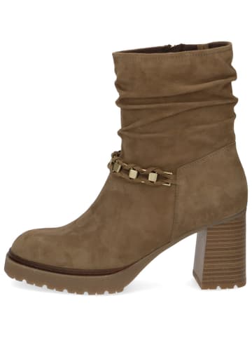 Caprice Leren boots "Anke" lichtbruin