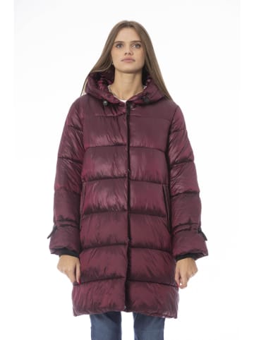 Baldinini Trend Płaszcz zimowy "Lorella" w kolorze bordowym