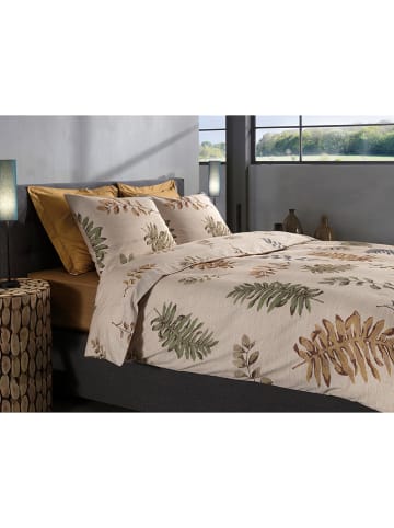 HNL Twill beddengoedset "Listi" beige