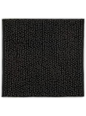 Heckett Lane Badvorleger "Nodo" in Schwarz