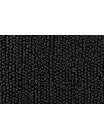 Heckett Lane Badvorleger "Nodo" in Schwarz
