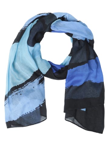 TATUUM Sjaal blauw - (L)180 x (B)100 cm