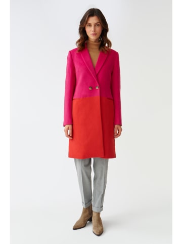 TATUUM Płaszcz przejściowy w kolorze różowo-czerwonym