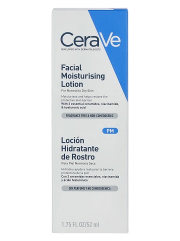 CeraVe Gesichtslotion "Moisturising", 52 ml