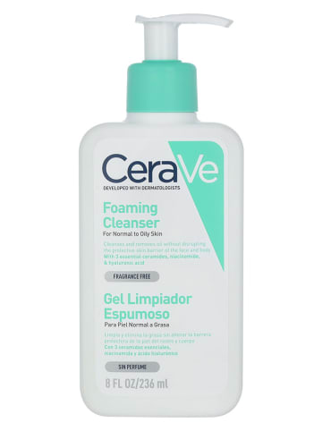 CeraVe Żel oczyszczający do ciała "Foaming" - 236 ml