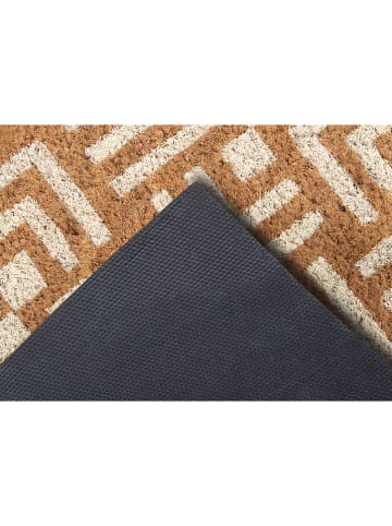 Hanse Home Kokos-deurmat "Hello" naturel