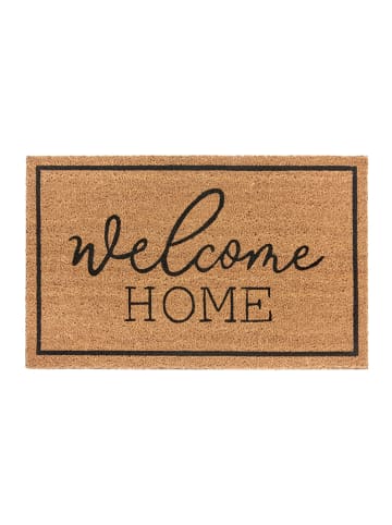 Hanse Home Wycieraczka "Welcome Home" w kolorze jasnobrązowym z włókna kokosowego