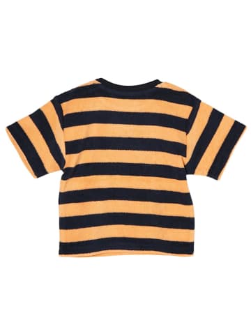 s.Oliver Shirt donkerblauw/oranje