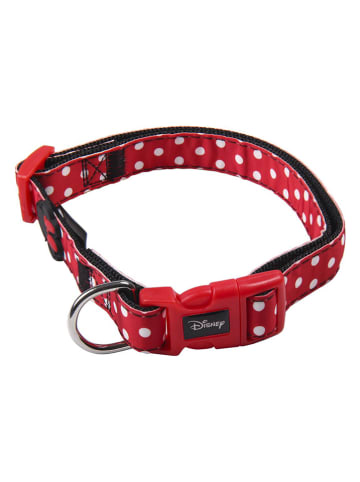 MINNIE MOUSE Hondenhalsband "Minnie Mouse" rood - (L)35 cm