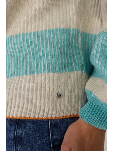 LIEBLINGSSTÜCK Sweter w kolorze turkusowym