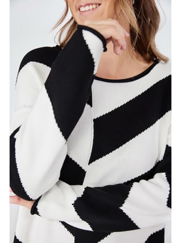 LIEBLINGSSTÜCK Sweter w kolorze biało-czarnym