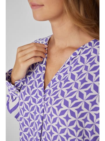 LIEBLINGSSTÜCK Bluzka w kolorze fioletowo-białym