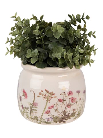 Clayre & Eef Bloempot beige - (H)13 x Ø 16 cm