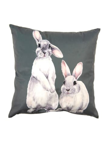 Clayre & Eef Kussenhoes grijs - (L)45 x (B)45 cm