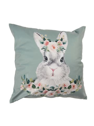 Clayre & Eef Kissenhülle in Grün - (L)45 x (B)45 cm