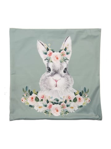 Clayre & Eef Poszewka w kolorze zielonym na poduszkę - 45 x 45 cm