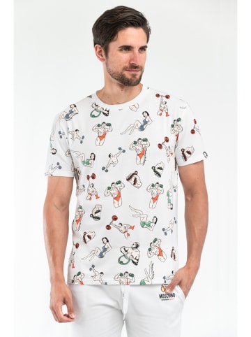 Moschino Shirt wit/meerkleurig