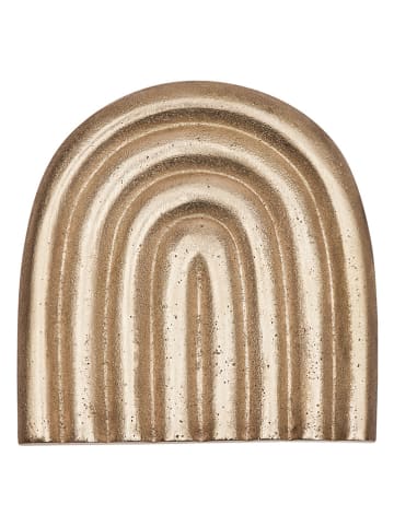 OYOY living design Onderzetter "Rainbow Trivet" goudkleurig - (L)12 x (B)12 cm