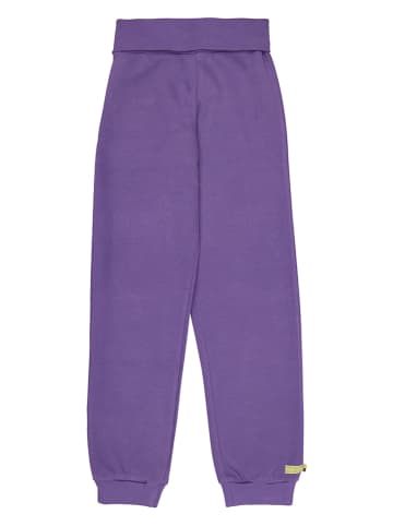 loud + proud Spodnie w kolorze fioletowym