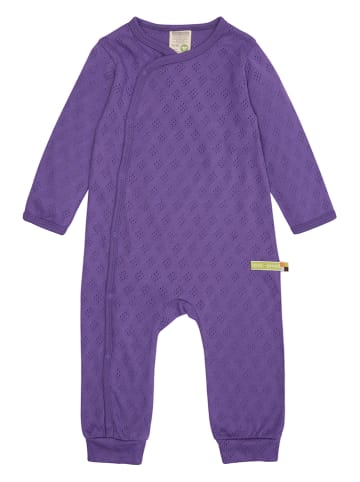 loud + proud Rampers w kolorze fioletowym