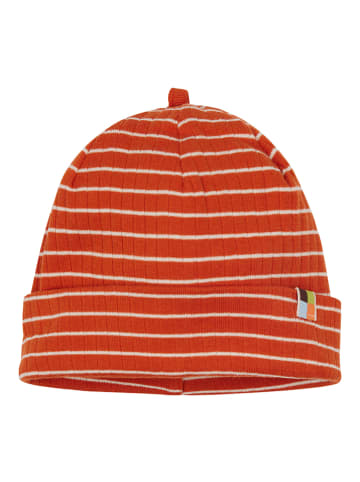 loud + proud Czapka beanie w kolorze czerwonym