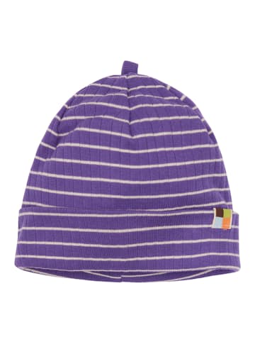 loud + proud Czapka beanie w kolorze fioletowym