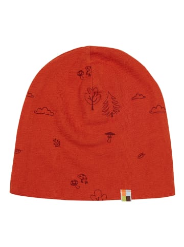 loud + proud Beanie in Rot