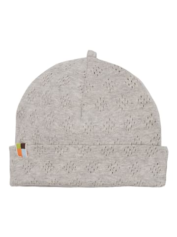 loud + proud Czapka beanie w kolorze szarym