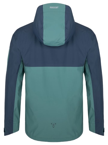 Kilpi Ski-/snowboardjas "Metrix" groen/donkerblauw