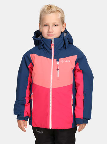 Kilpi Ski-/snowboardjas "Valera" roze/donkerblauw