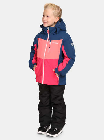 Kilpi Ski-/snowboardjas "Valera" roze/donkerblauw