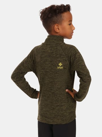Kilpi Fleecejacke "Alacant" in Oliv/ Gelb