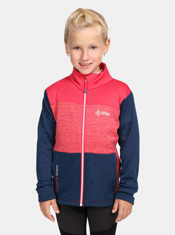 Kilpi Fleece vest "Tomms" roze/donkerblauw