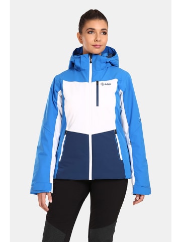 Kilpi Ski-/snowboardjas "Valera" blauw/wit/donkerblauw