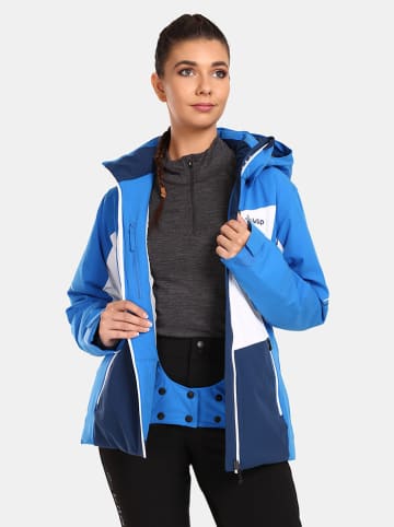 Kilpi Ski-/snowboardjas "Valera" blauw/wit/donkerblauw