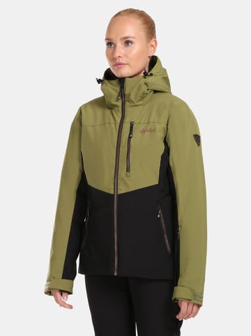 Kilpi Ski-/ Snowboardjacke "Flip" in Khaki/ Schwarz