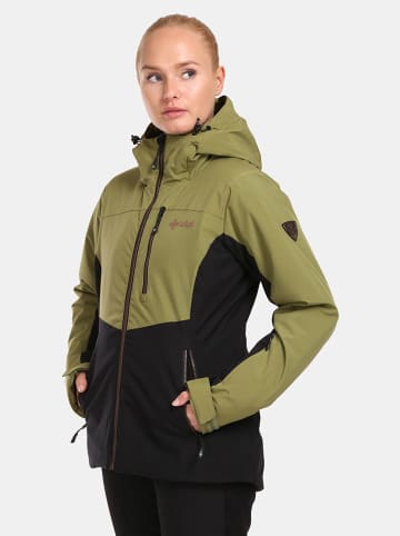Kilpi Ski-/ Snowboardjacke "Flip" in Khaki/ Schwarz