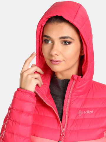 Kilpi Doorgestikte jas "Pyramiden" roze