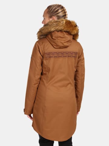 Kilpi Wintermantel "Peru" in Hellbraun