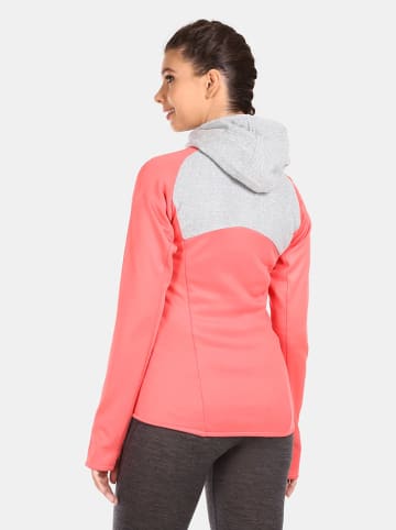 Kilpi Fleece vest "Versam" roze/grijs