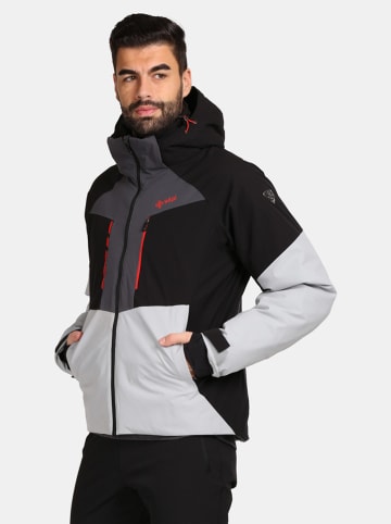 Kilpi Ski-/ Snowboardjacke "Taxido" in Schwarz/ Weiß/ Anthrazit